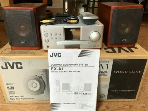 Jvc Wood Cone Speakers For Sale Picclick