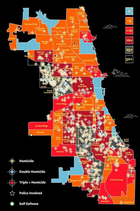 Most Dangerous Chicago Neighborhoods 2017 Rchicago