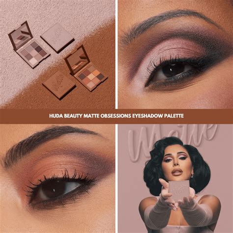 Huda Beauty Matte Obsessions Eyeshadow Palette Beautyvelle Makeup News