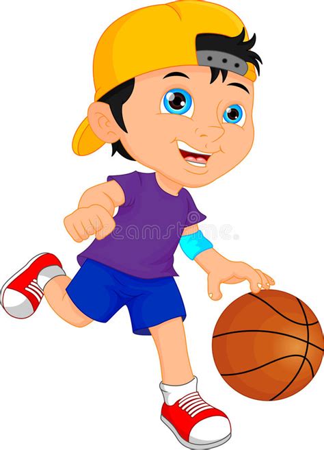 Boy Basketball Player Stock Vector Illustration Of Handsome 43497521