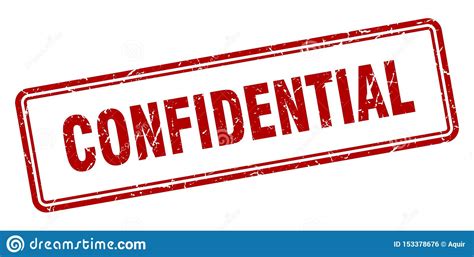 Confidential stamp stock vector. Illustration of label ...