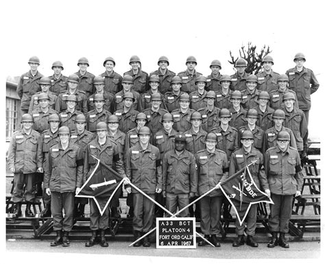 1960 69 Fort Ord Ca 1967fort Orda 3 34th Platoon The Military