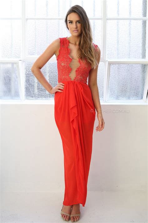 Cassandra Maxi Red Lace Maxi Dress Beautiful Dresses Fashion