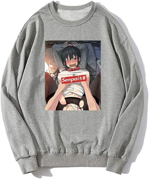 Hoodies Sweatshirt Hentai Senpai Funny Anime And Manga Hoodie Funny Men