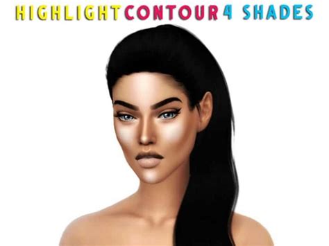 Highlight Contour Hc01 Mod Sims 4 Mod Mod For Sims 4