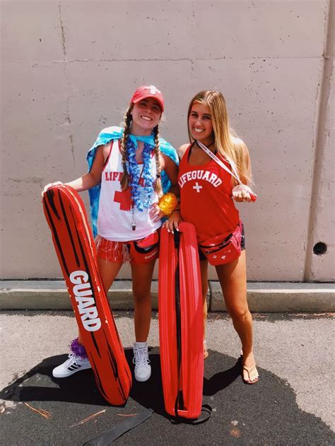 Priest of these were myths and superstitions. beach day spirit day | Lifeguard halloween costume ...