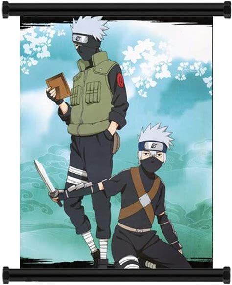 Naruto Shippuden Kakashi Hakate Anime Wall Scroll Poster