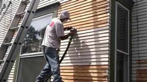 Removing siding and wrapping, then re install is not in any way a diy project. Elite Decorating & Remodeling- How to remove old paint ...