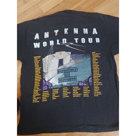 Vintage 1994 Zz Top Antenna World Tour T Shirt Billy Gem
