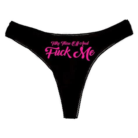 Take These Off And Fuck Me Panties Slut Panties Submissive Etsy Uk