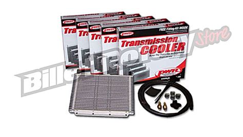 Pwr Transmission Oil Cooler Kit 280 X 150 X 19mm 3 8 Hose Barb