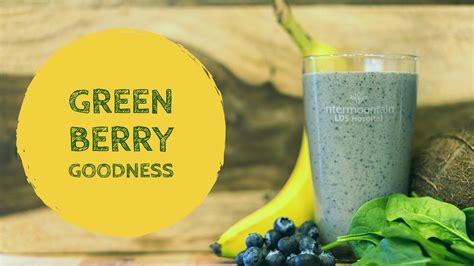 Green Berry Goodness Smoothie