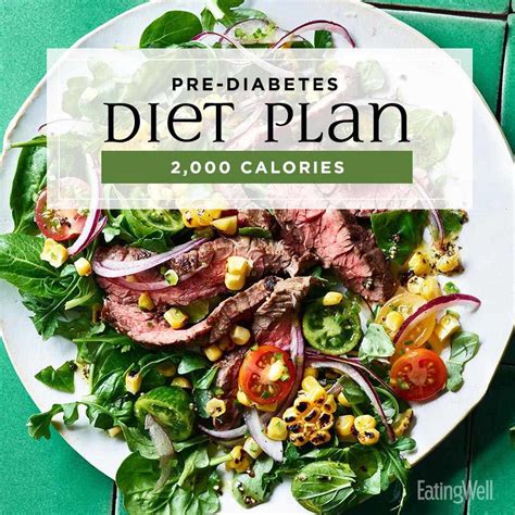 Prediabetes Diet Plan 2000 Calories Eatingwell