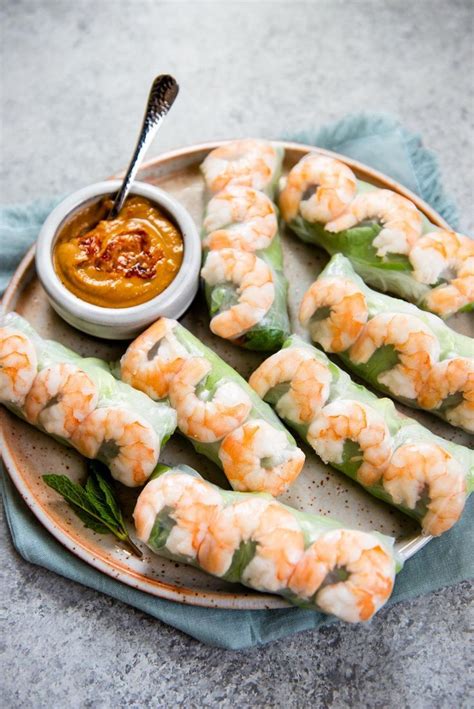 Simple Fresh Vietnamese Spring Rolls With Video Recipe Vietnamese