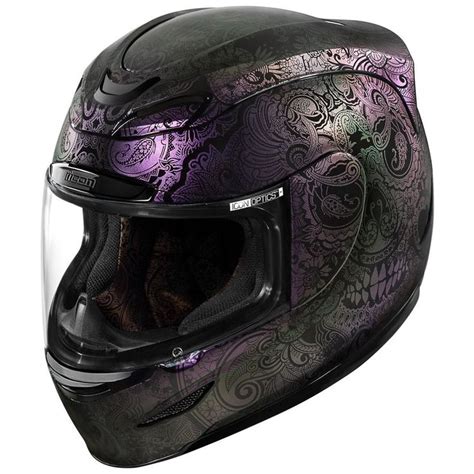 Icon Airmada Chantilly Helmet Xs Womens Motorcycle Helmets Custom
