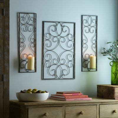 We did not find results for: Bronze Scroll Wall Plaque and Sconces, Set of 3 ...