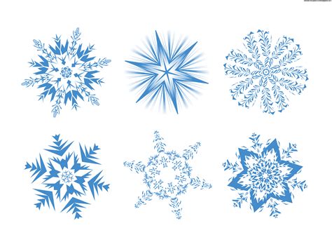 Snowflakes Png Clipart Png Mart