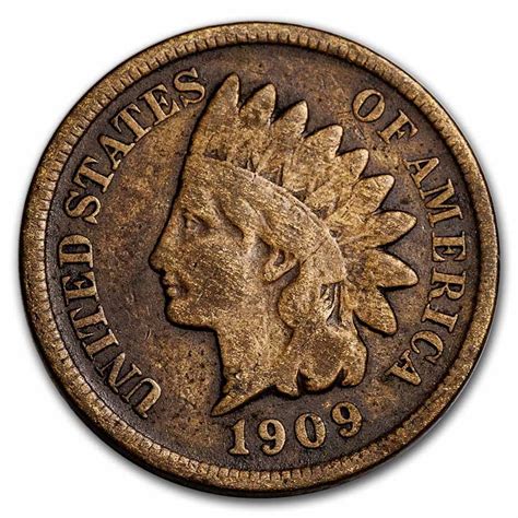 Buy 1909 S Indian Head Cent Fine Details Apmex