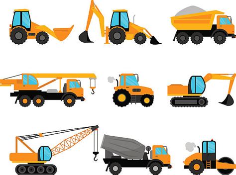 Heavy Equipment Illustrations Royalty Free Vector Graphics And Clip Art
