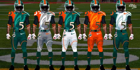 Their update is a modern take on their classic uniforms utilizing an aqua and orange colorway. NFL and College Football Jerseys Redesigned by Mr. Design Junkie (Pics) | Total Pro Sports