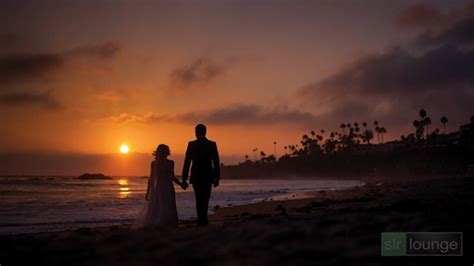 Beach Silhouette Wedding Portrait 650b 620x349