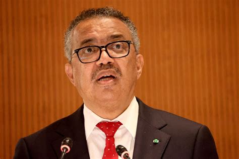 Tedros Re Elected As Head Of World Health Organization The Tribune India