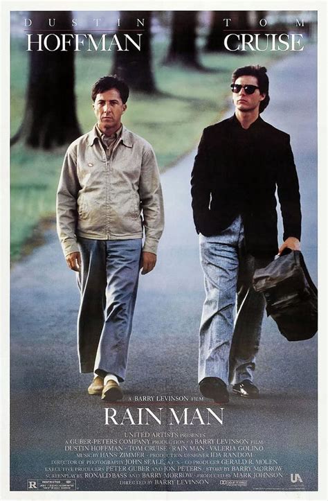Tom Cruise And Dustin Hoffman In Rain Man 1988 Photograph By Album