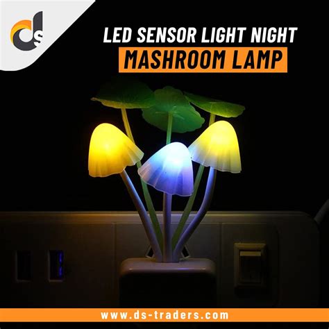 Mushroom Led Sensor Light Night Lamp Ds Traders