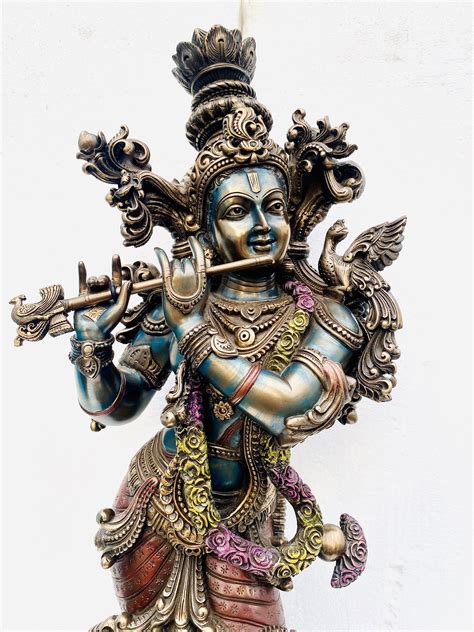 Krishna statue,30inches, krishna sculpture, krishna idol, lord krishna, krishna murti, Hare ...
