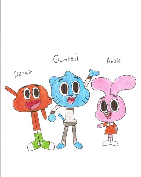 The Amazing World Of Gumball Drawing The Amazing World Of Gumball