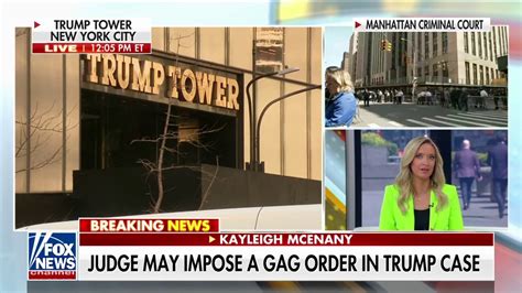 Kayleigh Mcenany Trump Is The Exception To Bragg S Crime Rules Fox