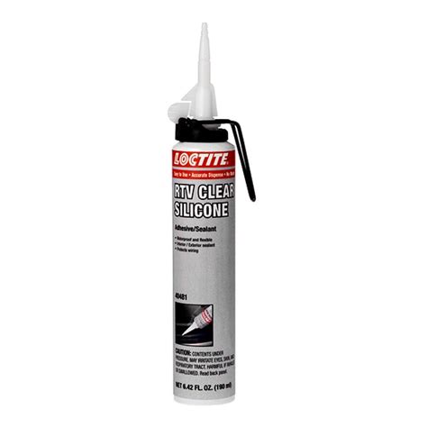 Loctite® 40481 Rtv Clear Silicone Sealant 190 Ml Power Can Aerosol