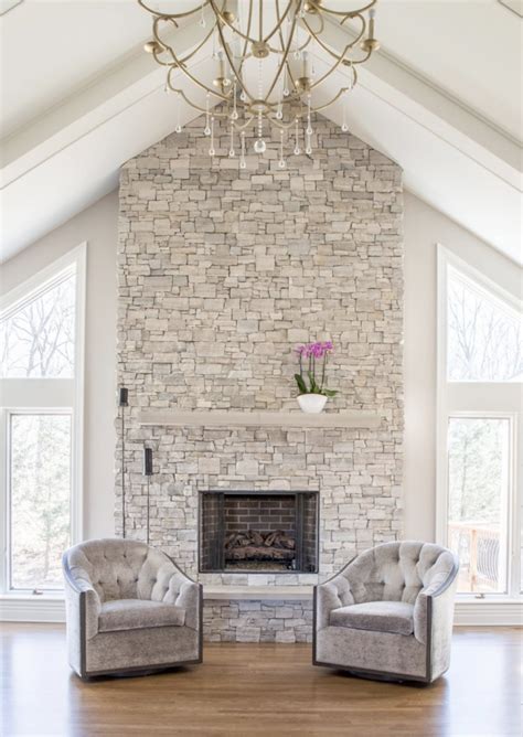 11 stone veneer fireplace surround design trends & where to buy