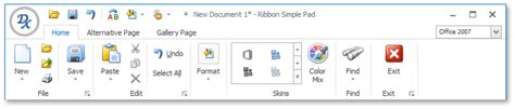 Ribbon Control Winforms Controls Devexpress Documentation