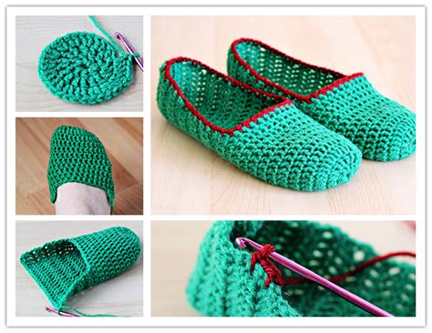 How To Crochet Simple Slippers Step By Step Instructions | How To ...