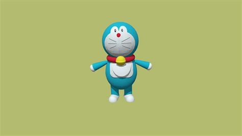 Dancing Doraemon Download Free 3d Model By Amyyu 5ecc07f Sketchfab