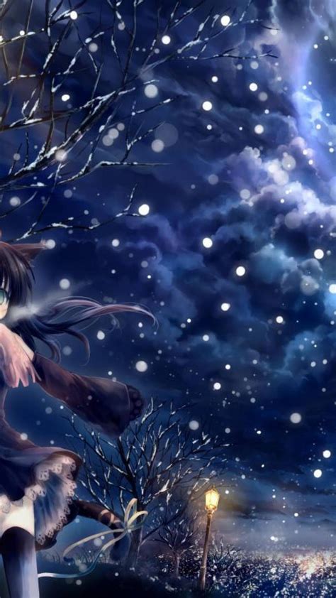 24 Winter Anime Wallpaper Hd Sachi Wallpaper