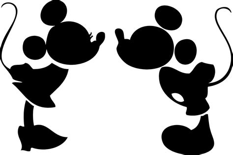 Mickey Mouse Ears Silhouette