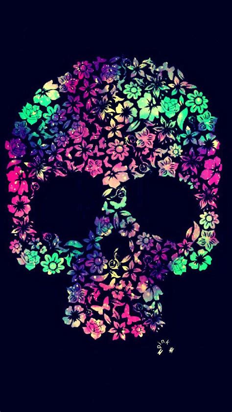 Rose Skull Android Wallpapers Wallpaper Cave