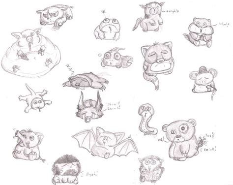 Chibi Animals Drawing At Getdrawings Free Download