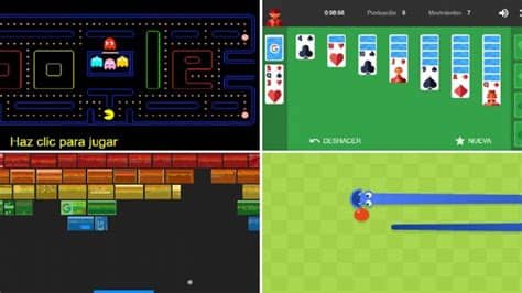 ¡pruébalos en tu portátil, smartphone o tableta! ¿Estás aburrido? Probá con estos juegos que Google te ...