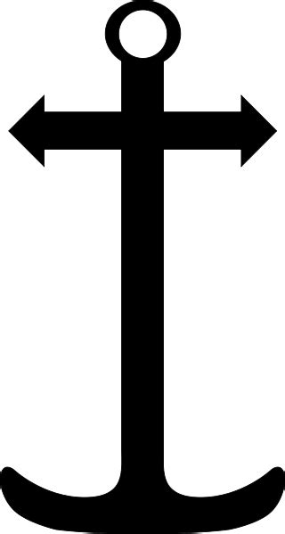 File:Mariner's Cross.svg | Christian symbols, Symbols, Esoteric symbols