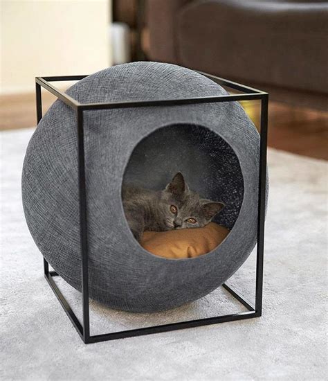 The Cube Cat Bed By Meyou Paris 👍 Cool Cat Beds Cool Cats Diy Cat Bed