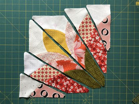 Sewing Patchwork Block Cleopatra S Fan Old Block Quilt Along Teil