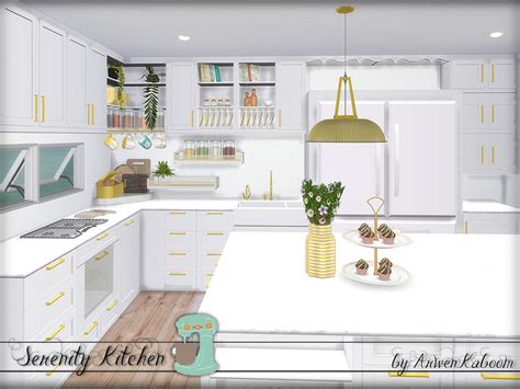Kitchen Cabinets Sims 4 Mods