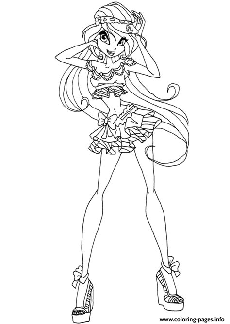 See more ideas about winx club, coloring pages, cartoon coloring pages. Bloom Winx Club Coloring Pages Printable