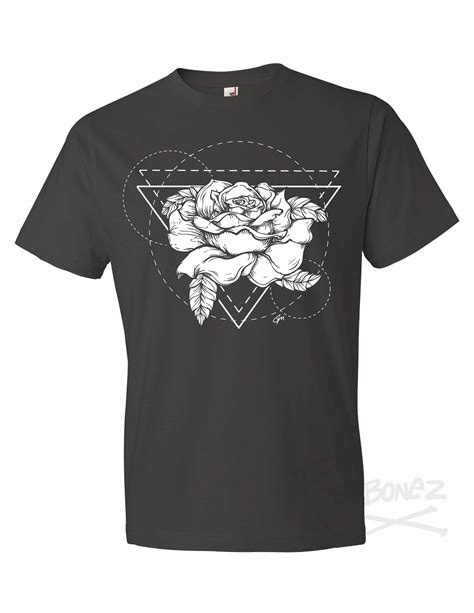 T Shirt Rose Logo