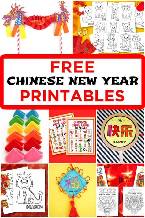 Free Chinese New Year Printables Made With Happy