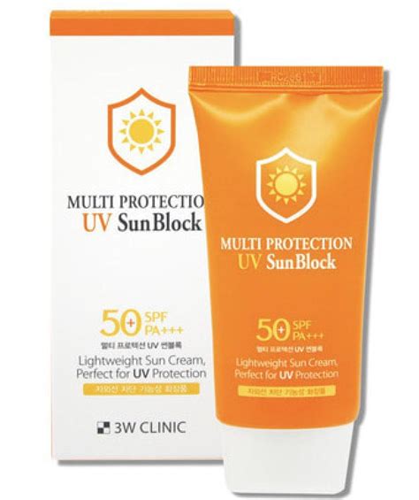 3w Clinic Multi Protection Sunscreen Ingredients Explained