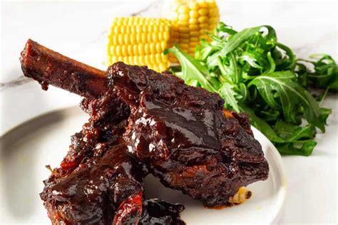 Slow Cooked Beef Ribs In Bbq Sauce Food Voyageur